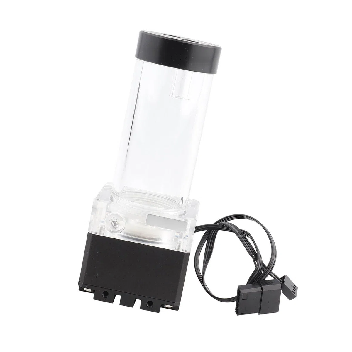 Cosiki Pompa PC o Wydajności 650 L/h i Szybkim Rozpraszaniu Ciepła Głowica Pompy o średnicy 3,5 Metra do Chłodzenia wodą Komputera (17cm)