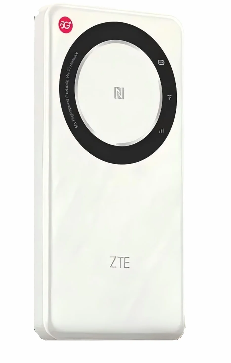 ZTE 5G Pocket WiFi U30 Air 4500mAh Type-C 867Mb/s 2,4/5 GHz Dual Band Przenośny Hotspot 5G 4G LTE Karta SIM Mobilny router - Biały