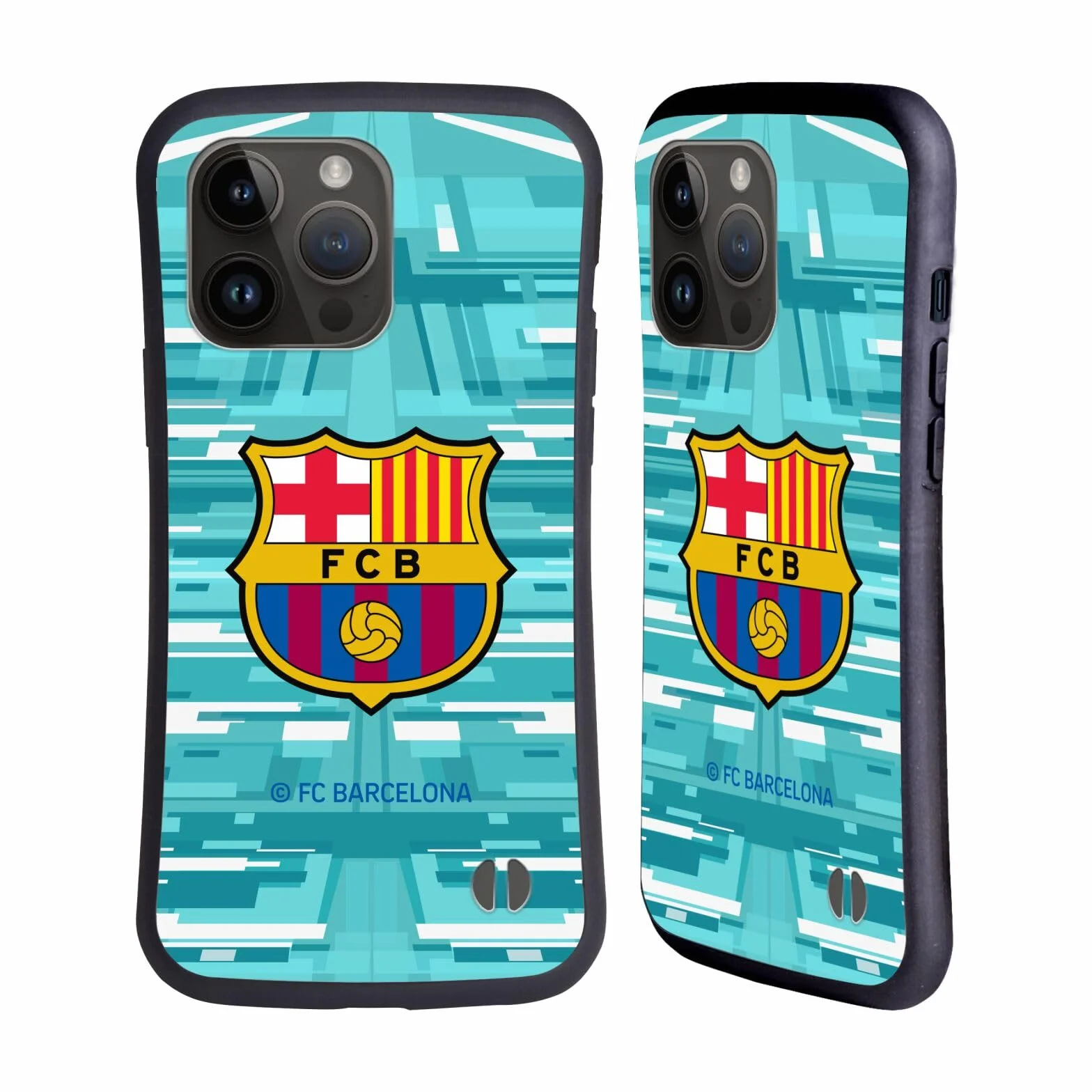 Head Case Designs Oficjalnie Licencjonowany FC Barcelona Bramkarz 2019/20 Zestaw Etui Hybrydowe Kompatybilny z Apple iPhone 15 Pro Max