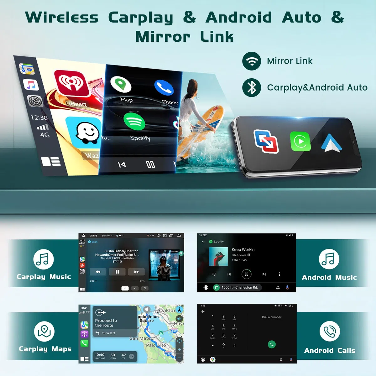 Radio samochodowe Fiat 500L 2013 2016 2018 Radio samochodowe Fiat 500L Radio samochodowe Fiat 500L 2013 2014 2015 2016 2017 2018 2019 Ekran Fiata 500L Nawigacja samochodowa Fiat 500L Carplay Fiat 500L