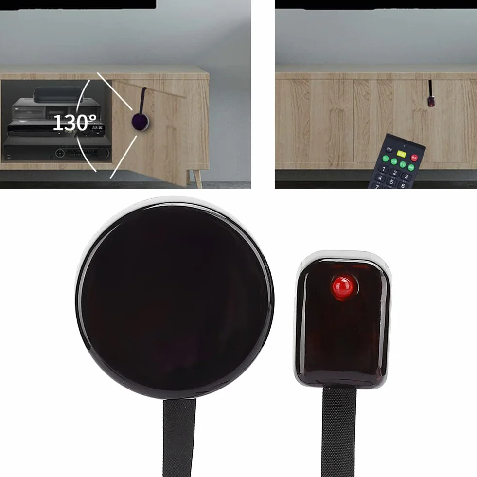 Kabel Przedłużający Pilota na podczerwień Repeater Pilota na podczerwień Kabel Przedłużający Pilota Zdalnego Sterowania Wzmacniacz Zdalnego Sterowania na podczerwień Dużej Mocy