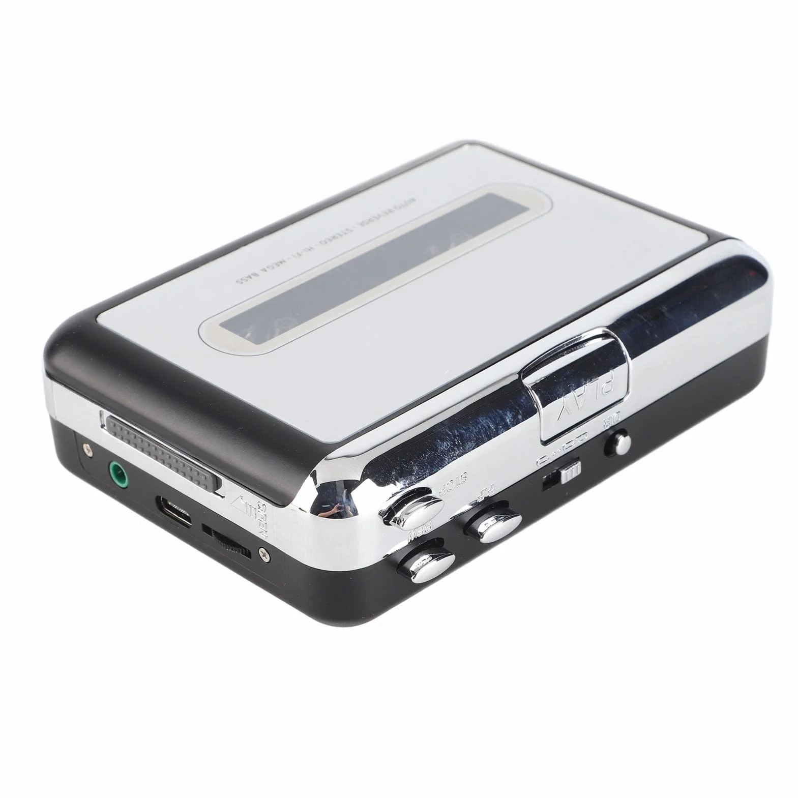 Magnetofon USB przenośny kasetowy konwerter MP3