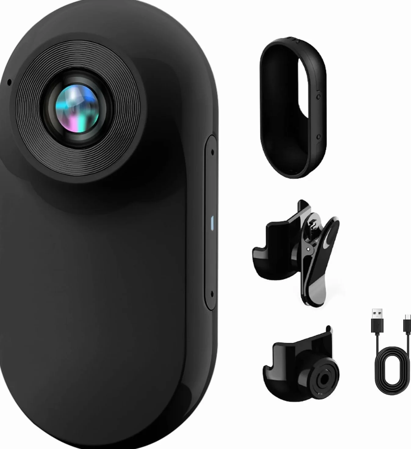 Kamera sportowa 360° Action Cam 1080p 32 GB mini na kask magnetyczna