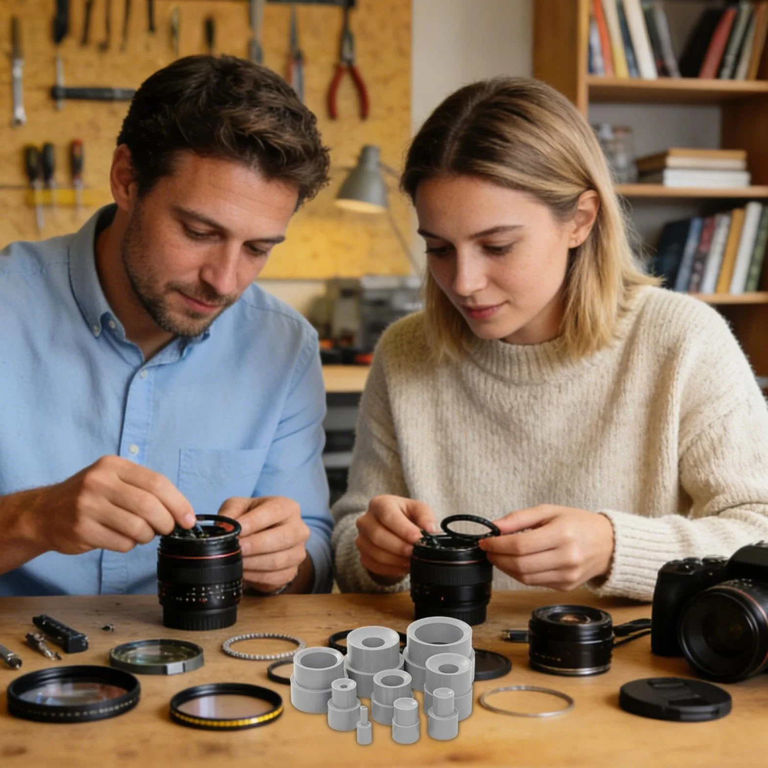 Zestaw do naprawy obiektywów 9 Części Uniwersalny Precyzyjny Zestaw | Akcesoria do Naprawy Aparatów Do Domu, Warsztatu, Studia, Fotografii, Klasy