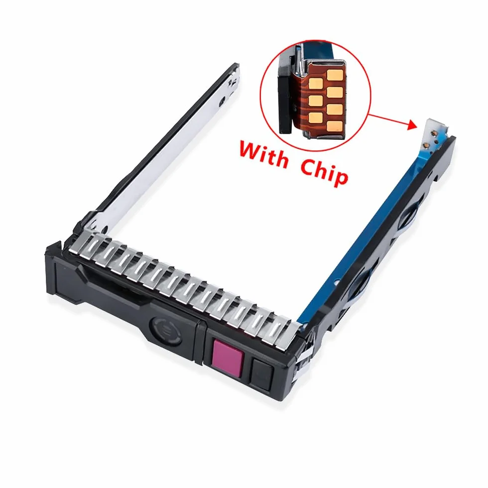 Oryginalny HP G10 Gen10 727695-001 2,5" NVMe SSD HDD Tray Caddy ML350 DL380 DL360