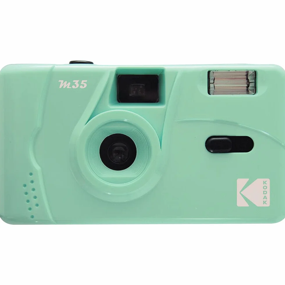 KODAK M35 kamera filmowa 35 mm wielokrotnego użytku miętowa zieleń retro