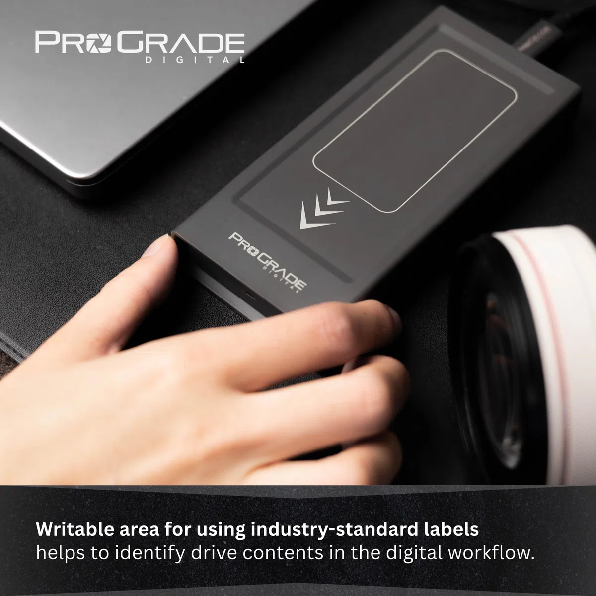 Dysk zewnętrzny SSD ProGrade Digital Professional 4TB v2 USB 4.0, stała prędkość transferu 2500 MB/s (PG10)