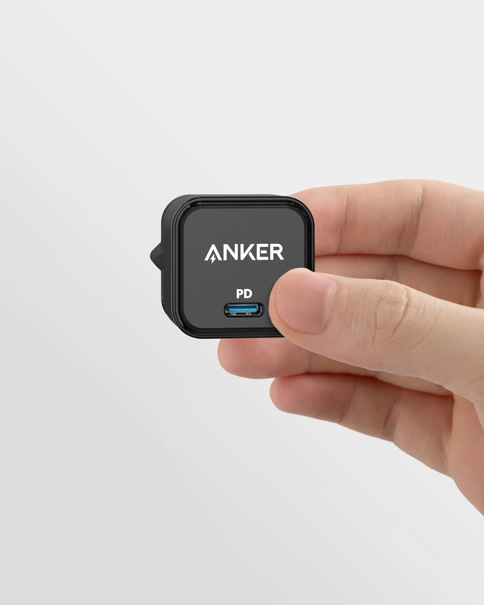 Anker PowerPort III 20 W USB-C zasilacz kostka szybkiego ładowania, kompatybilny z iPhone 16/15/14/13, Galaxy, Pixel 4/3, iPad/iPad Mini (czarny)