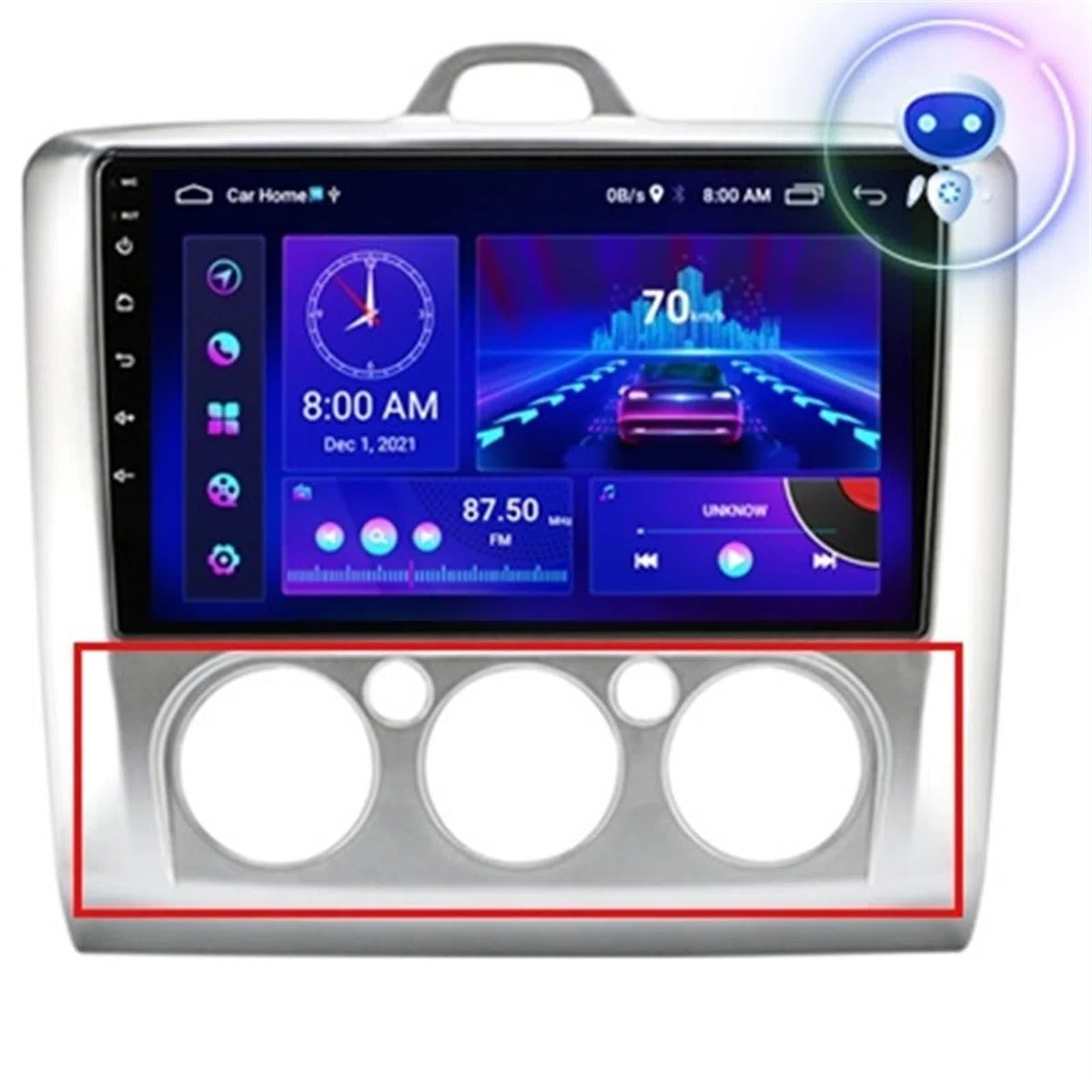 Nawigacja satelitarna Radio samochodowe Wifi Odtwarzacz multimedialny Nawigacja GPS(A-T3L-MIC)