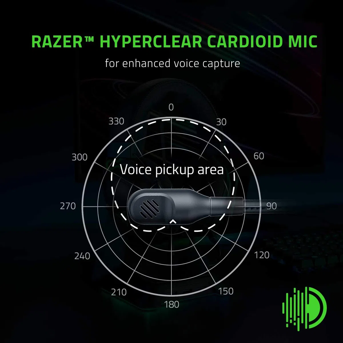 Razer Zestaw słuchawkowy do gier BlackShark V2 X: dźwięk przestrzenny 7.1, sterowniki 50 mm, poduszka z pianki z pamięcią kształtu, PC, PS4, PS5, Nintendo Switch, Xbox One, Xbox Series X i S, mobilne,