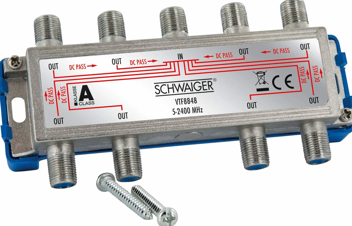 Schwaiger VTF8848241 rozdzielacz ośmiornicy klasy A