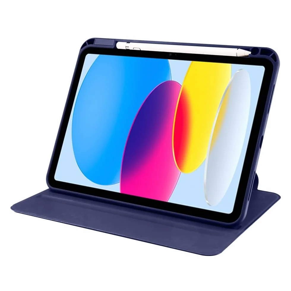Generic etui kompatybilne z Xiaomi Redmi Pad 2 (kolor: Greyselected) inteligentne etui obrotowy stojak skórzany silikonowy twardy pokrowiec