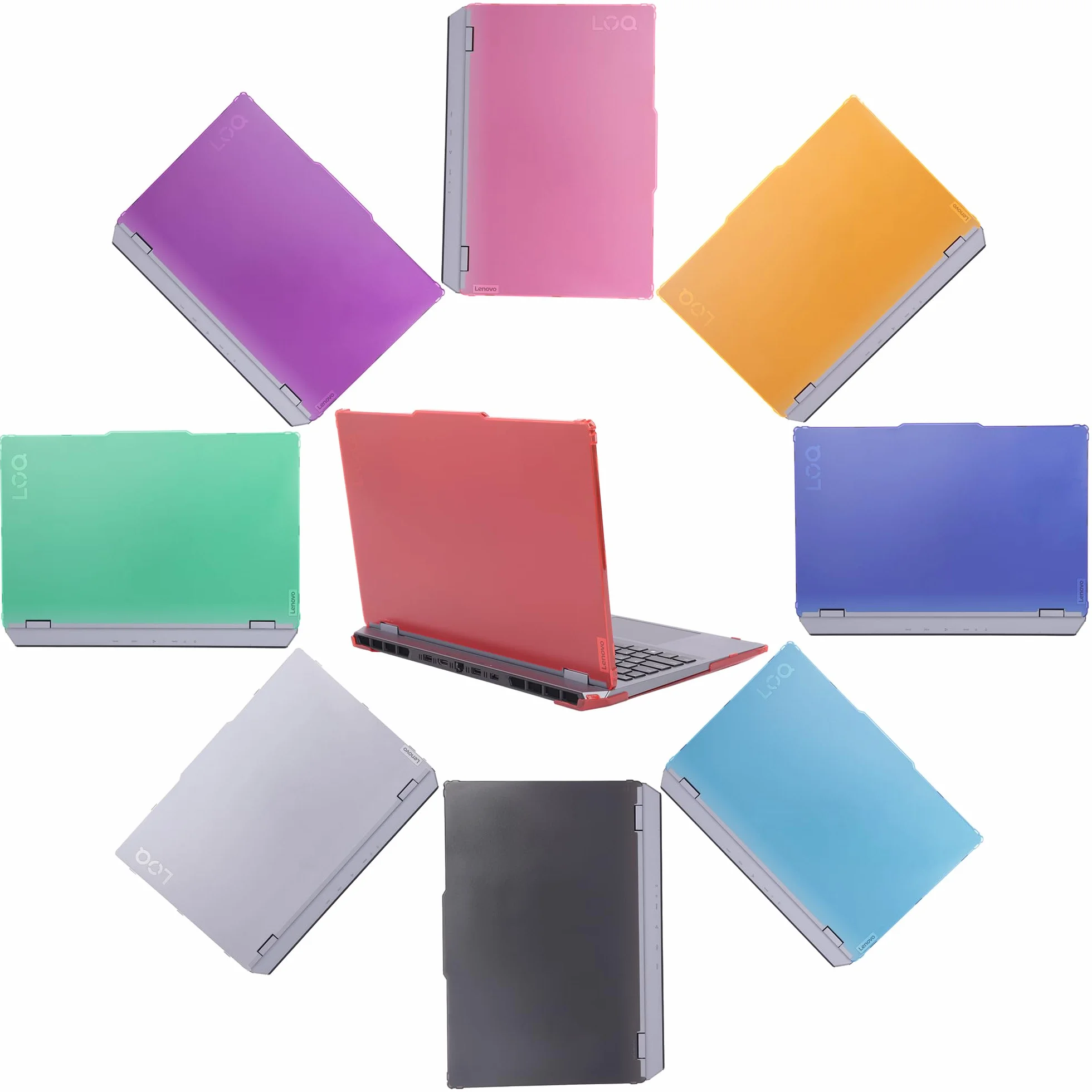 mCover Etui kompatybilne tylko z komputerami z systemem Windows 2023-2025 39.6 cm Lenovo LOQ 15IAX9 15ARP9 15IRX9 15AHP9 15IRX10 15AHP10 Series Windows (NIE do innych modeli Lenovo) - przezroczyste