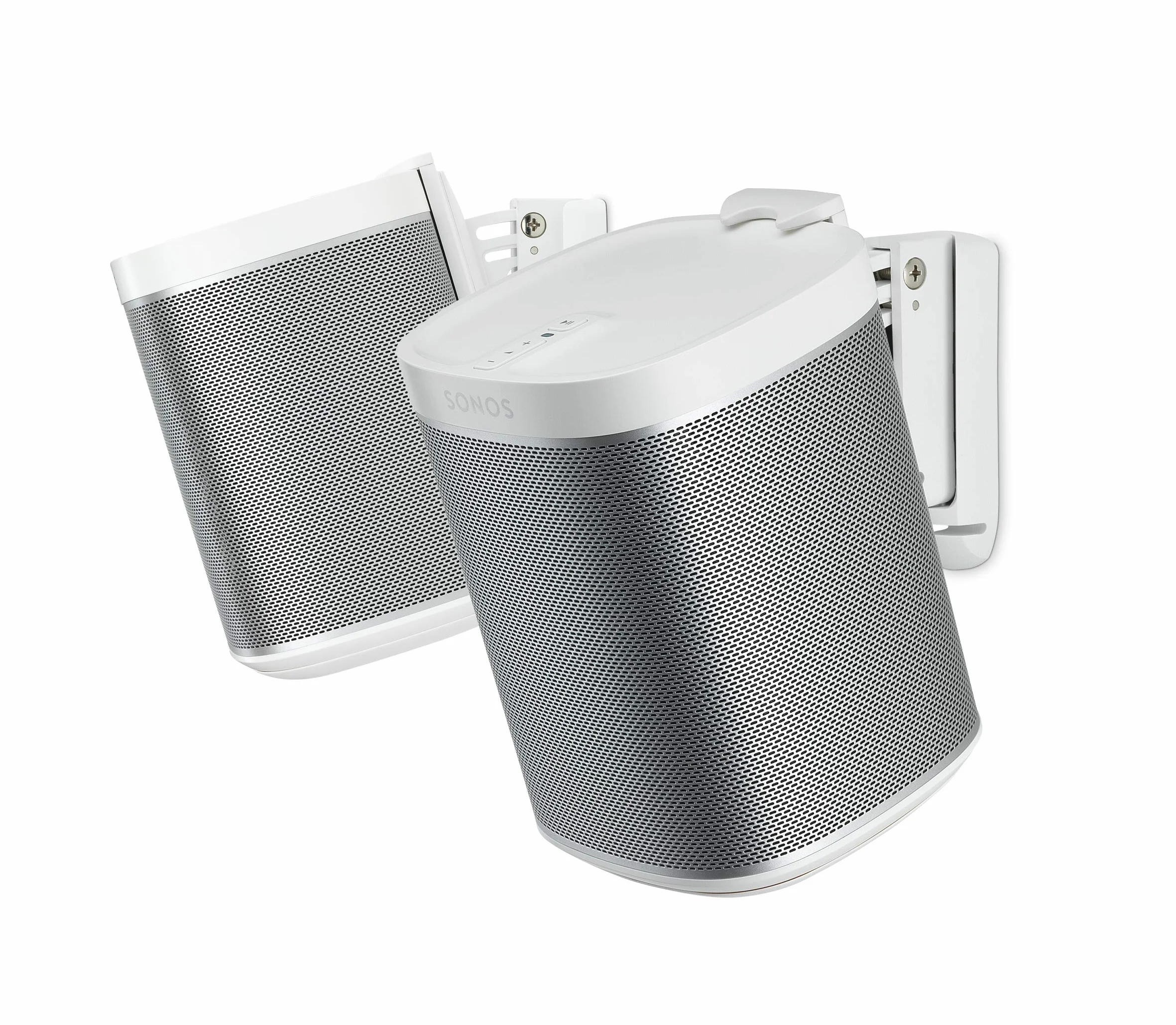 Flexson Uchwyty ścienne do Sonos One, One SL i Play:1 - białe (para)