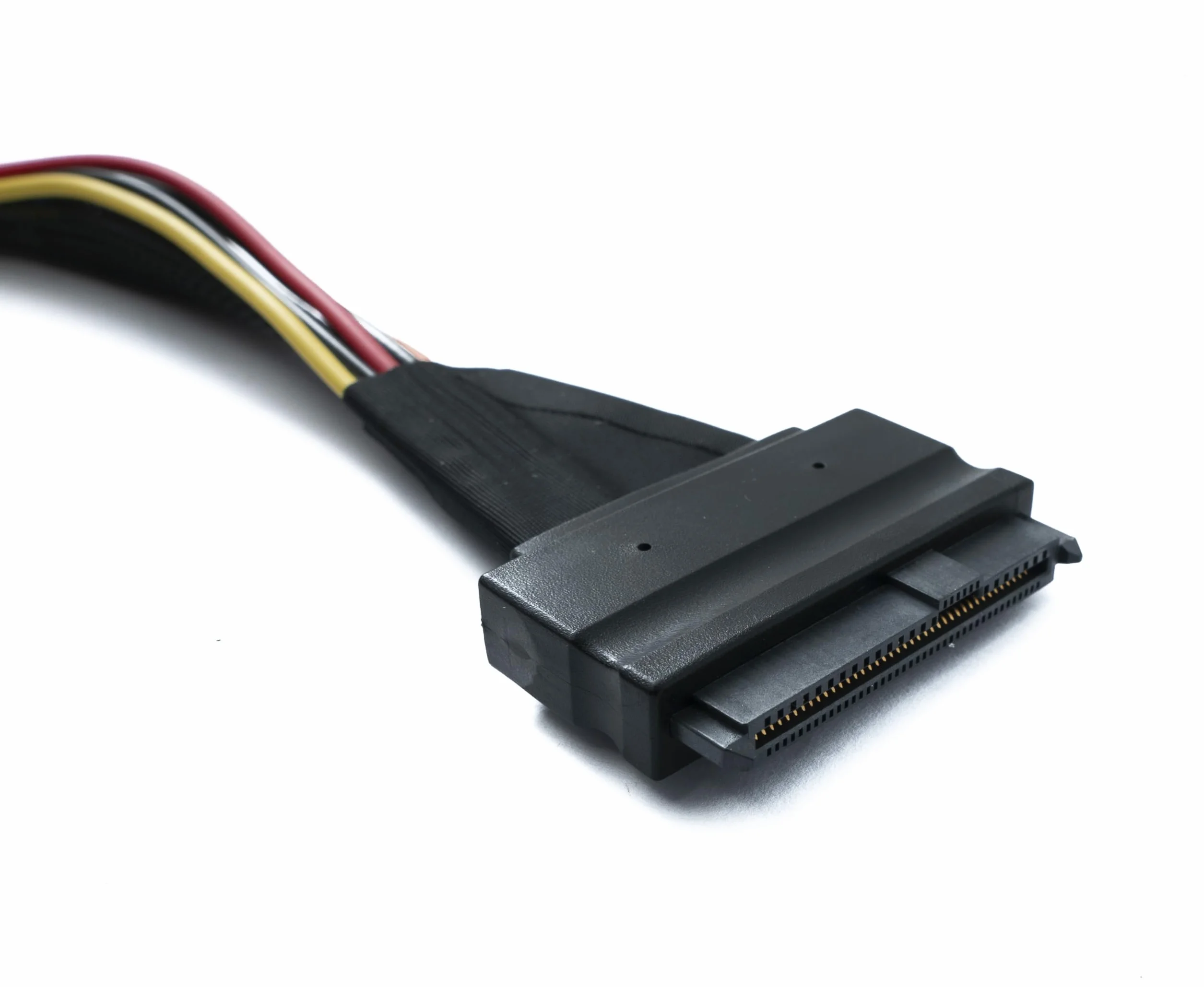 System-S SFF-8643 kabel 100 cm Mini SAS HD do U.2 SFF-8639 NVMe adapter SSD HDD