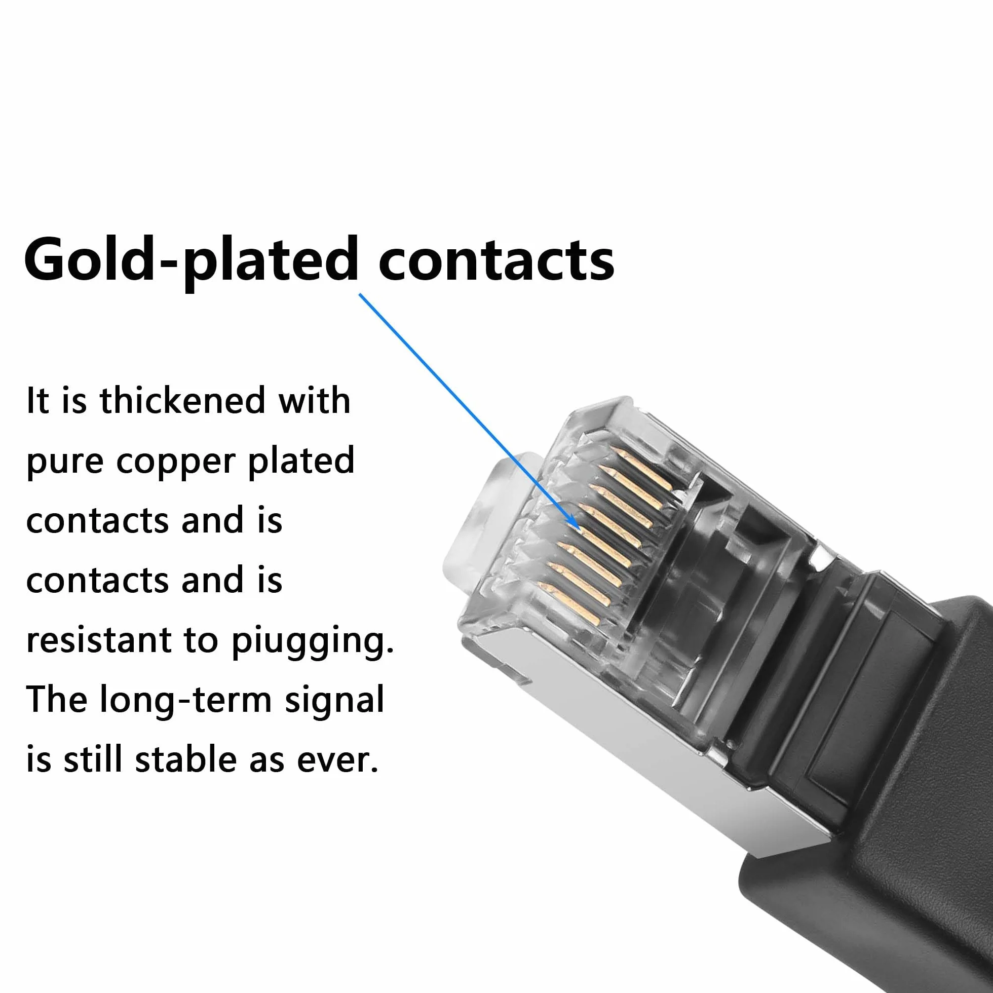 GINTOOYUN 2-szt. adapter USB na RJ45 Ethernet Czarny USB2.0 gniazdo na RJ45 8P4C męski konwerter do kamer, modemu ADSL, routera, laptopów, komputerów stacjonarnych itp