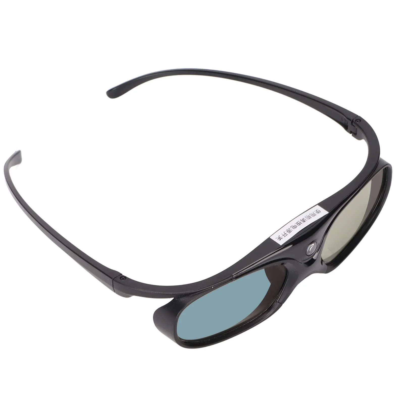 T opiky DLP okulary 3D, 1080p, 144 Hz, możliwość ponownego ładowania, DLP-Link 3D, z szerokim kątem widzenia 178°, okulary 3D z migawką 3D (czarne)