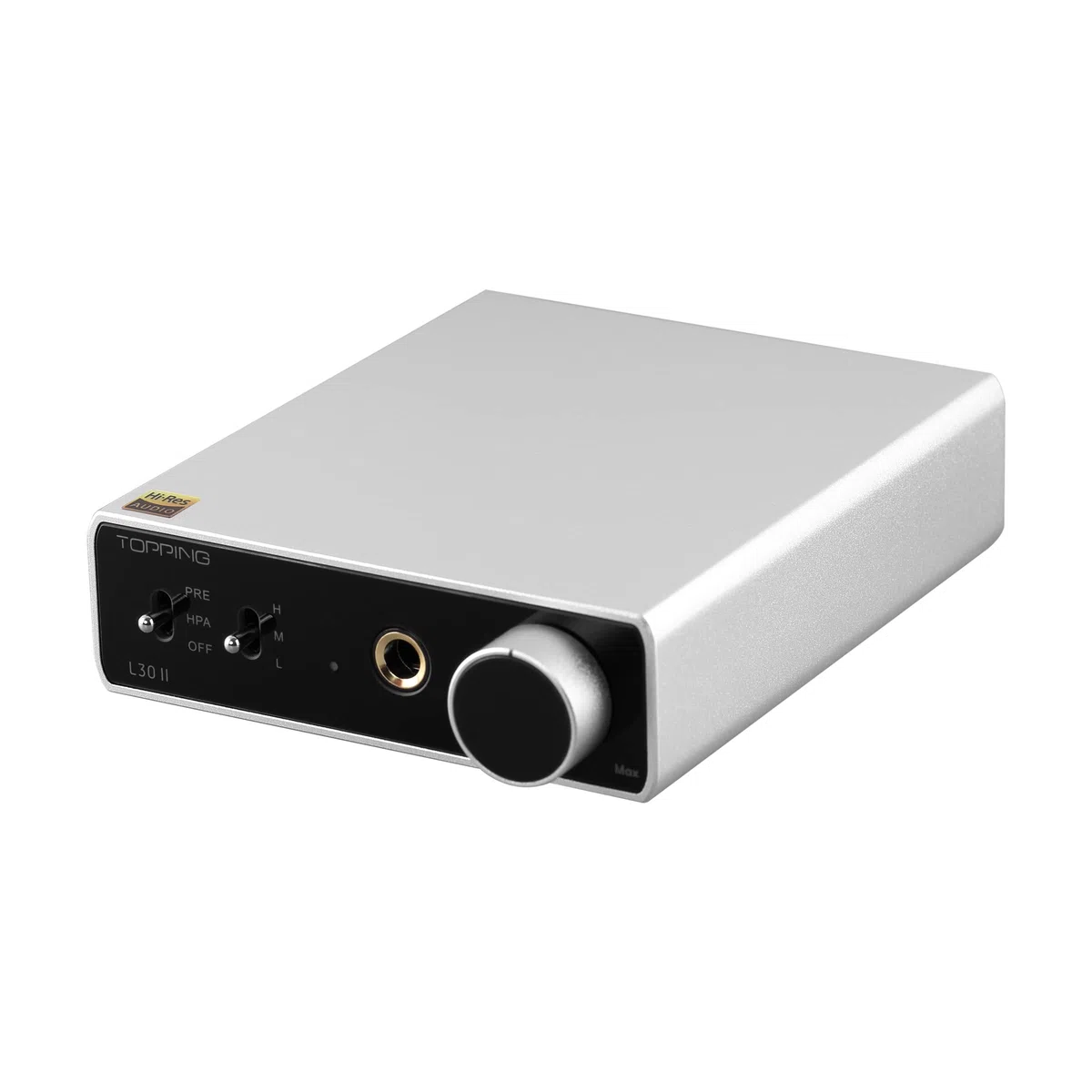 TOPPING L30II wzmacniacz RCA Hi-Res przedwzmacniacz słuchawkowy HiFi (srebrny)