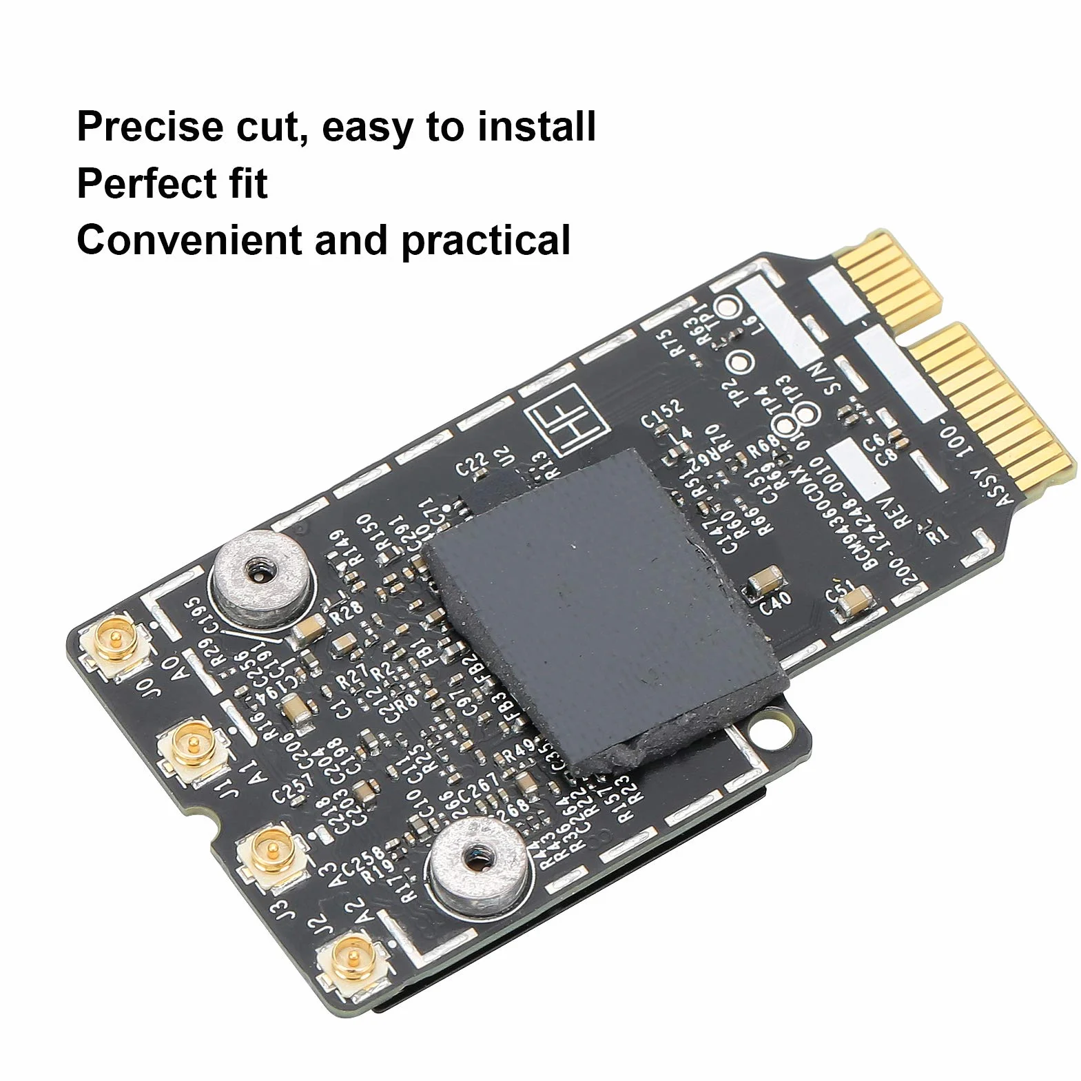 BCM94360CD 802.11ac bezprzewodowa karta sieciowa, karta sieciowa BT4.0 PCIe, moduł karty WiFi Bluetooth do laptopa 27 cali