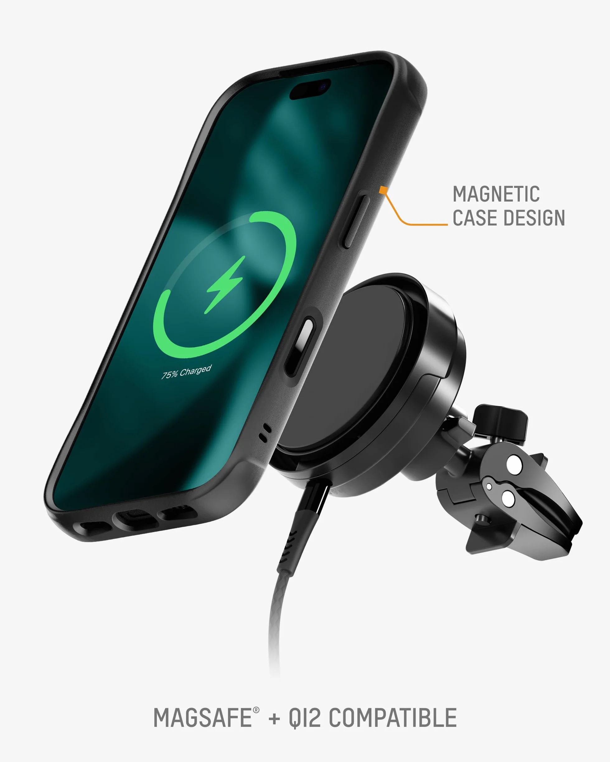 Mous Przezroczyste etui do iPhone 17 Pro 6,3", kompatybilne z MagSafe - Clarity - odporne na żółknięcie, uderzenia etui do iPhone 17 Pro – odporne na zarysowania, krystalicznie czyste i smukłe