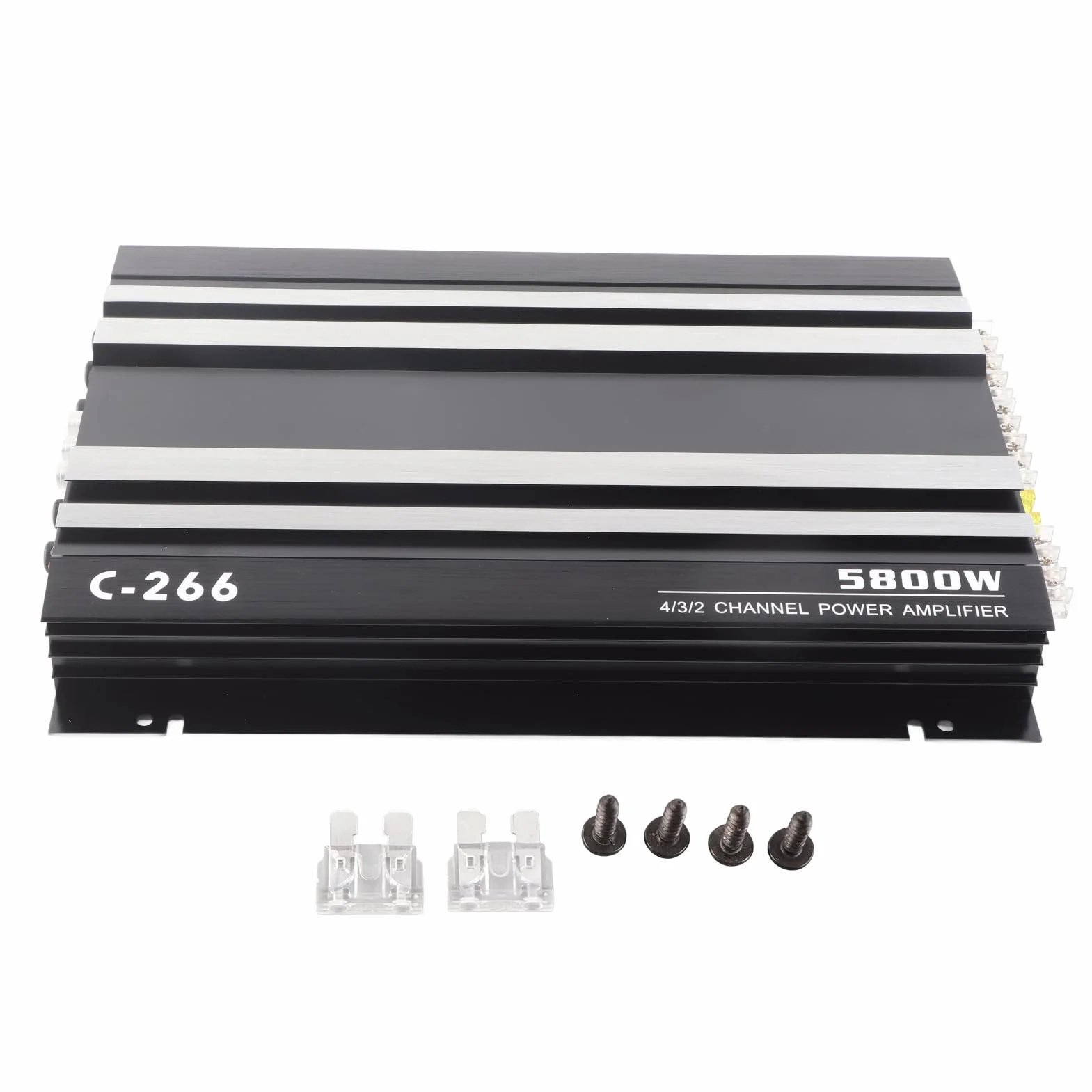 5800W 12 V wzmacniacz pełnozakresowy Wzmacniacz samochodowy Wzmacniacz dużej mocy Hi-Fi przenośny dźwięk stereo subwoofer