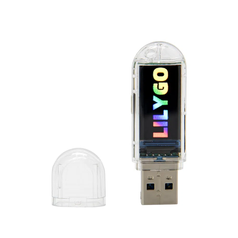 LILYGO T-Dongle-S3 ESP32-S3 TTGO płytka rozwojowa z kluczem sprzętowym do ekranu 0,96" ST7735 wyświetlacz LCD karta TF