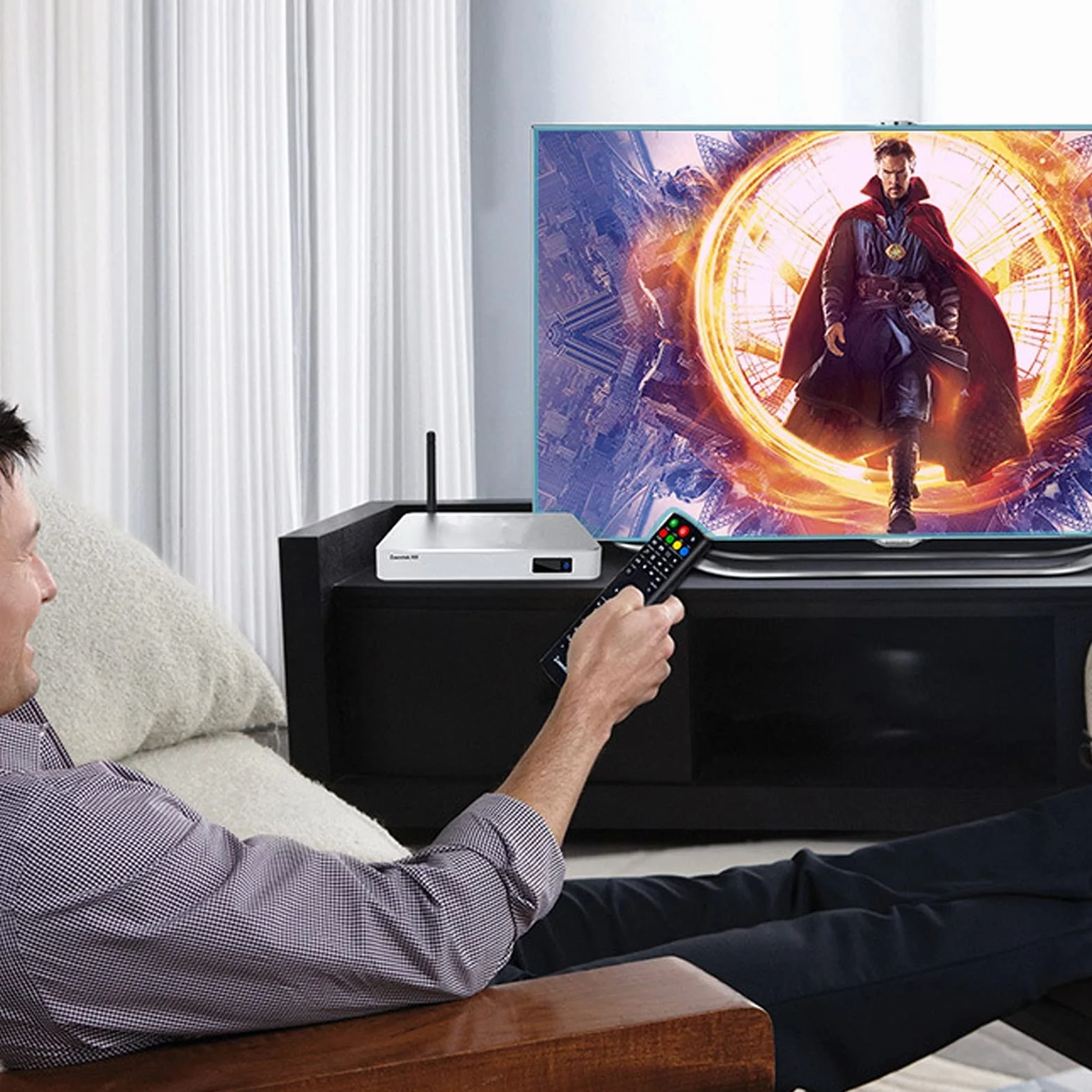 1269 - 75 cali ochrona ekranu przed oślepianiem, filtr przeciwodblaskowy do ekranu telewizora - bez odcisków palców, do LCD, LED, 4K OLED i QLED HDTV, 58" 1269 * 721