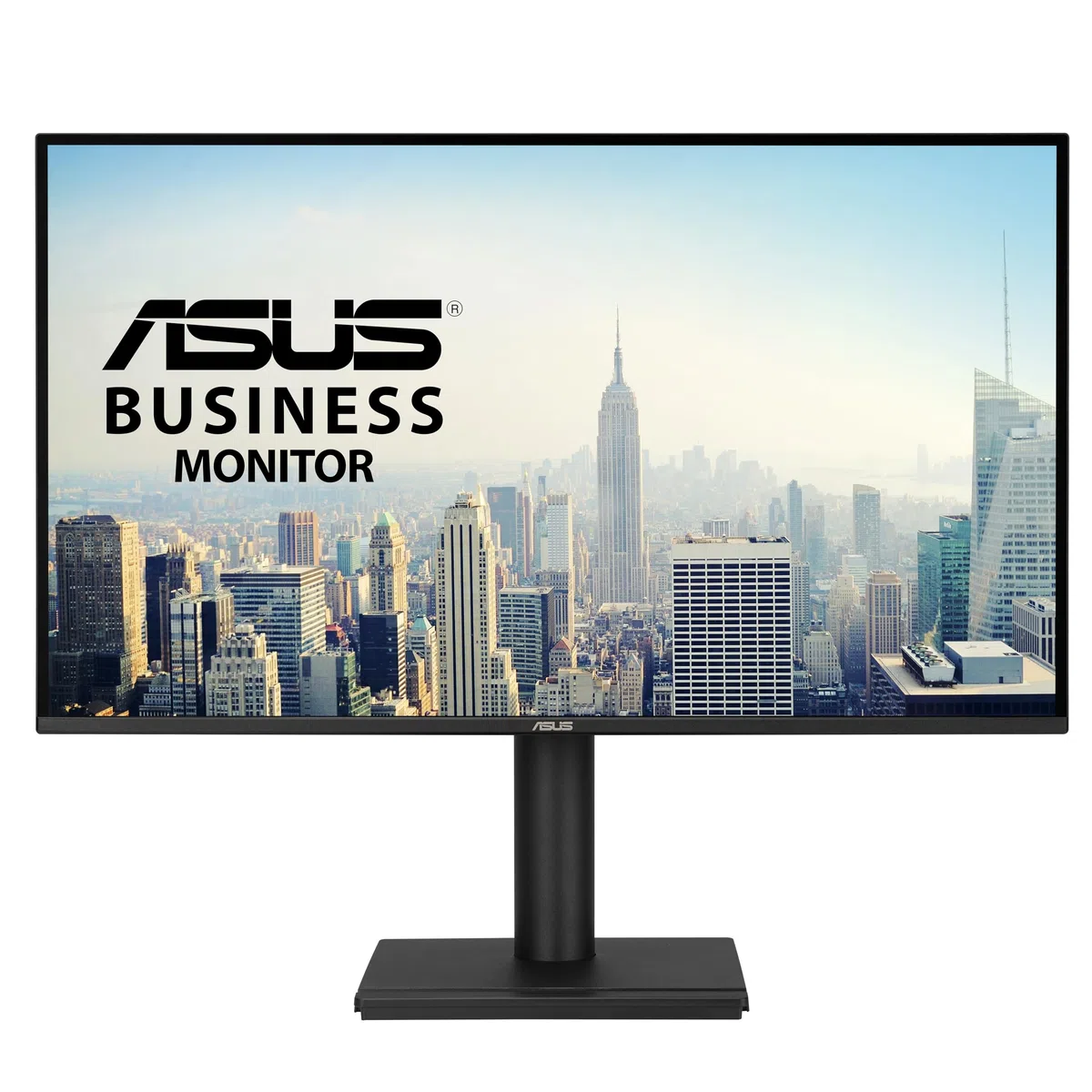 ASUS VA27AQSE monitor biznesowy 27" QHD IPS (2560 x 1440), 1 ms Response Time, 75 Hz, bez ramki, porty HDMI, DisplayPort i VGA, głośniki, Low Blue Light, Flicker Free, ergonomiczny design, czarny