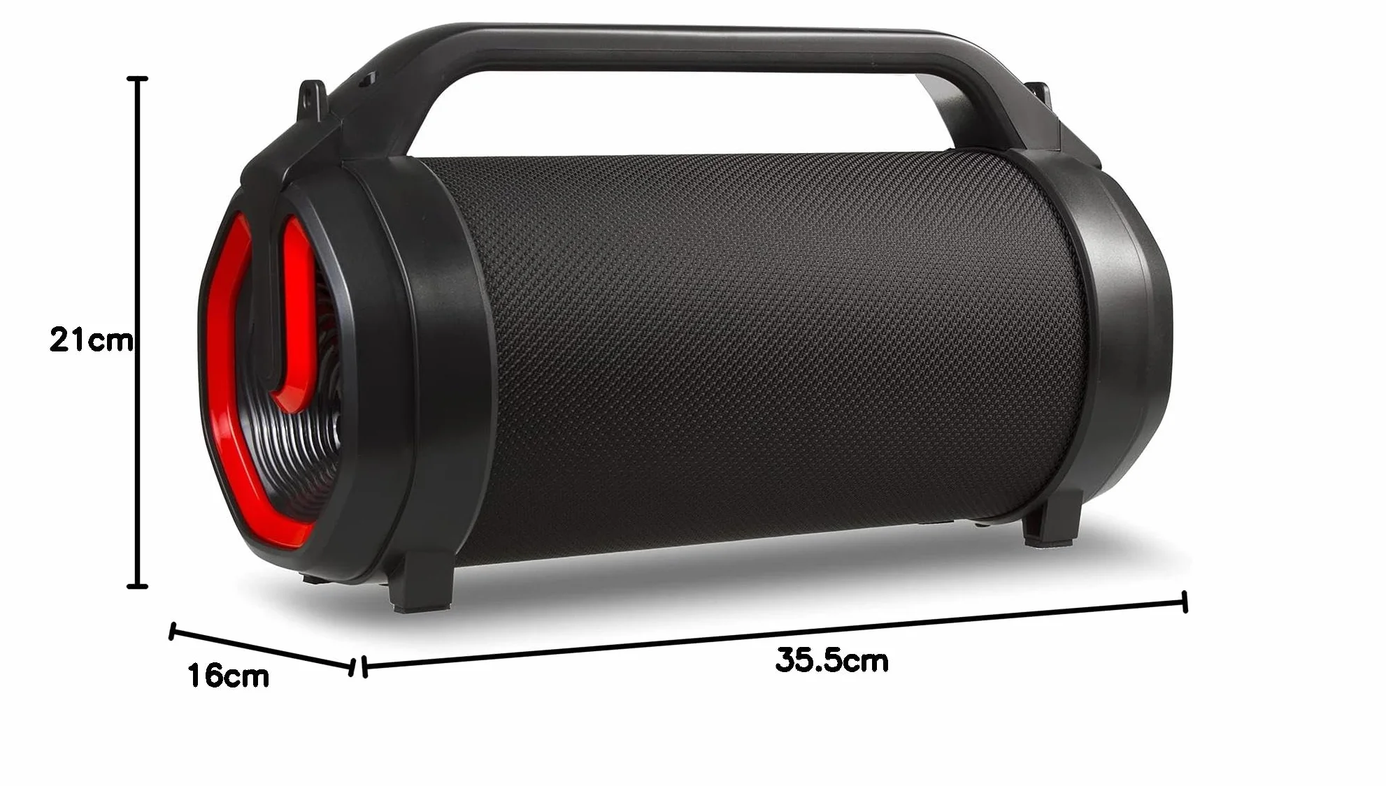 Audiocore AC875 Przenośny głośnik Bluetooth 5.0 Boombox 30W PX4 Odporny na zachlapania
