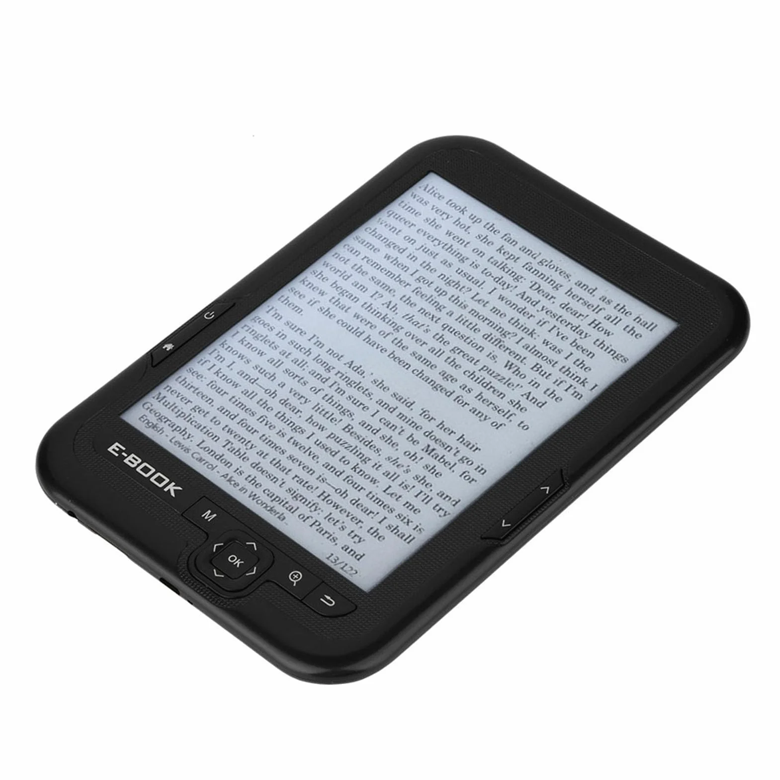 Czytnik EBOOK 300 DPI 6-calowy Czytnik Wyświetlacz ze Współczynnikiem Kontrastu Niebieska Obudowa 8 GB dla Miłośników Książek (Diocheg0c5esti2u-03)