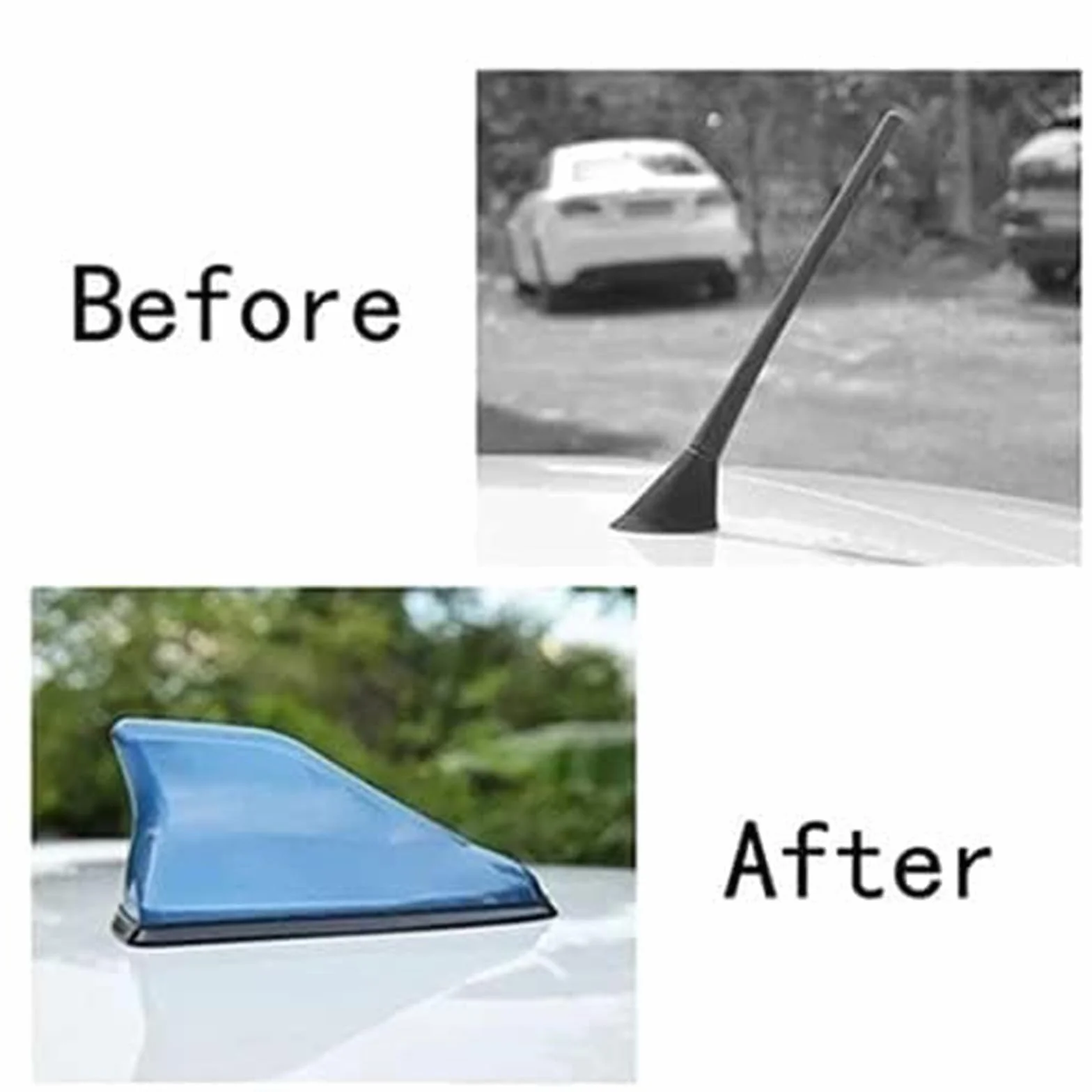 Antena w kształcie płetwy do Renault Clio V 2019-2025 ABS aerodynamiczna zamiennik