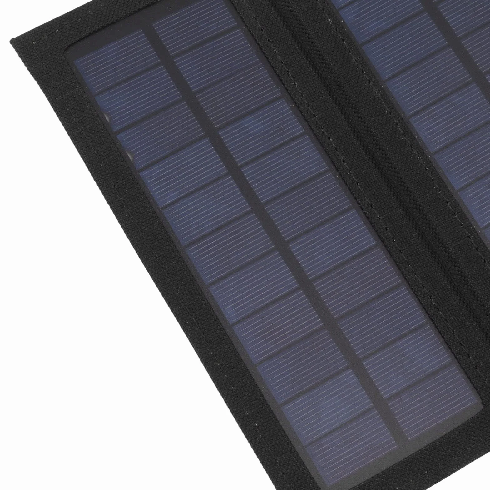Trwała składana ładowarka panelu słonecznego 40 W na zewnątrz, kemping, wędrówki, przenośny monokrystaliczny panel słoneczny (BLACK)
