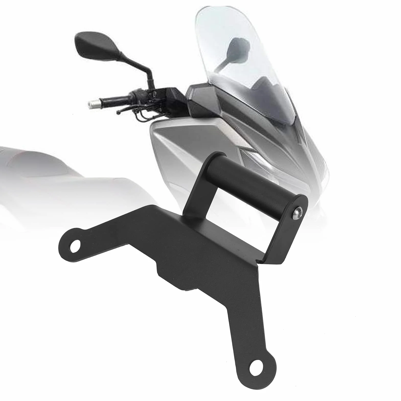 Aluminiowy uchwyt nawigacyjny do XMAX 250 300 500 2018 2021 Wsporniki montażowe do urządzeń elektrycznych Sportowych Motorowych