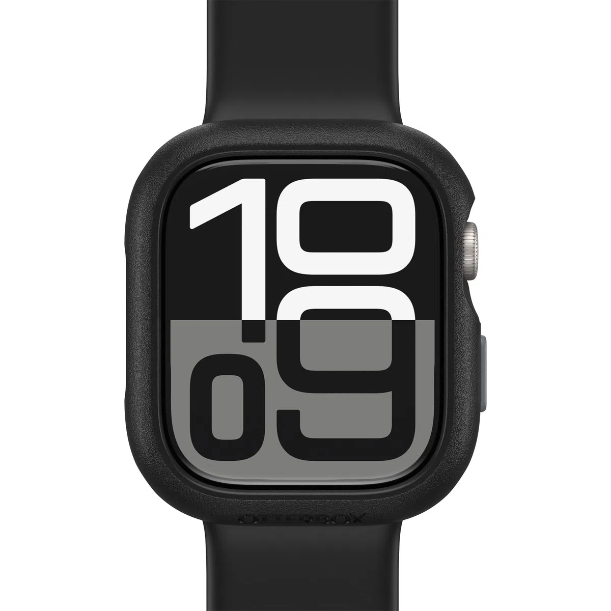 Watch Bumper OtterBox do Apple Watch Series 11/10-46mm, odporne na wstrząsy, odporne na upadki, smukłe etui ochronne na zegarek Apple Watch, chroni wyświetlacz i krawędzie, Czarne