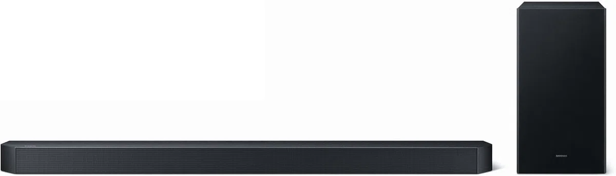 SAMSUNG HW-Q610GF Q Serie 3.1.2-kanałowy soundbar do telewizora, głośnik TV z bezprzewodowym subwooferem 6,5", Dolby Atmos i DTS:X, Surround Sound, Q-Symphony, Game Mode Pro [2025]