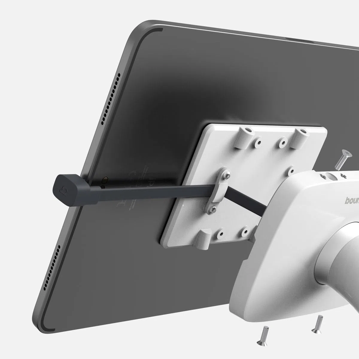 BOUNCEPAD Core Wallmount – bezpieczny uchwyt ścienny, kompatybilny z tabletami i iPadem (czarny)