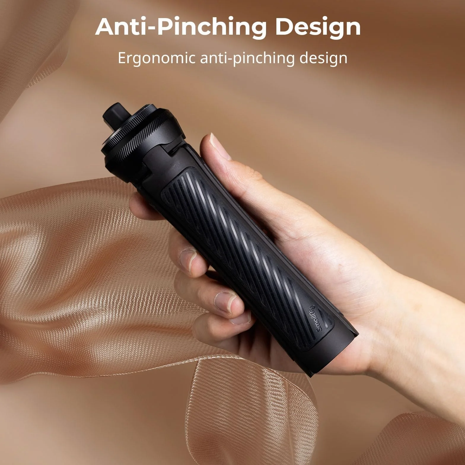 SMALLRIG Mini Quick Release Tripod Statyw Mini z Szybkozłączką, Uniwersalnie Kompatybilny z Mocowaniem śrubowym 1/4"-20 do Stabilizatorów, Kamery, Klatki - 4117