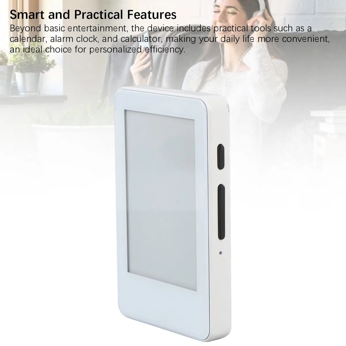 & Ebook Reader, Portable Ereader z 2,7 -calowym Ekranem Atramentowym, Glarefree & Eye Friendly Cyfrowy Tablet Epaper