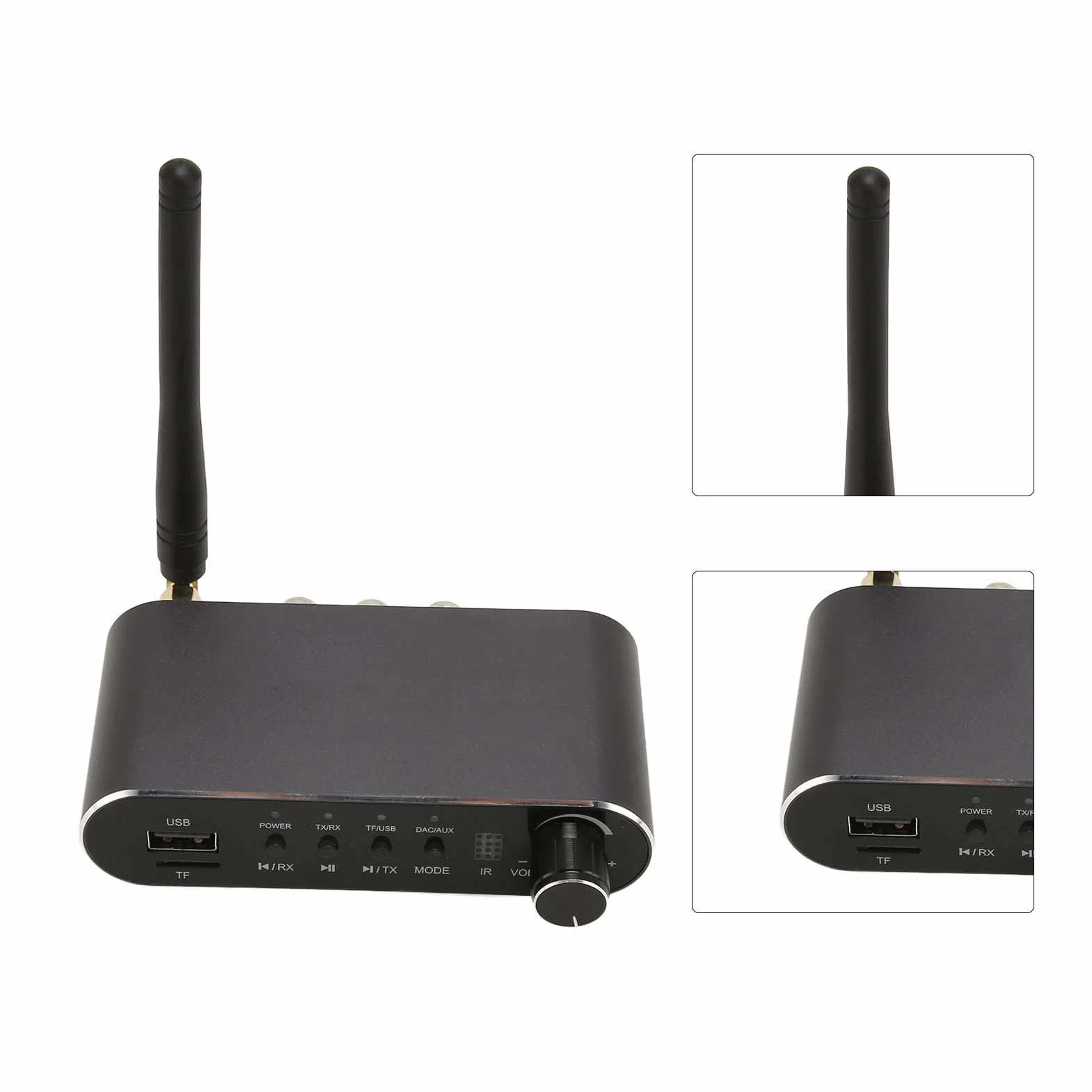 Nadajnik-odbiornik Bluetooth 5.1, Bezprzewodowy Adapter Audio Nadajnik-odbiornik, światłowodowy Koncentryczny Adapter Audio Hi-Fi do Telewizora, Komputera, Domowego Zestawu