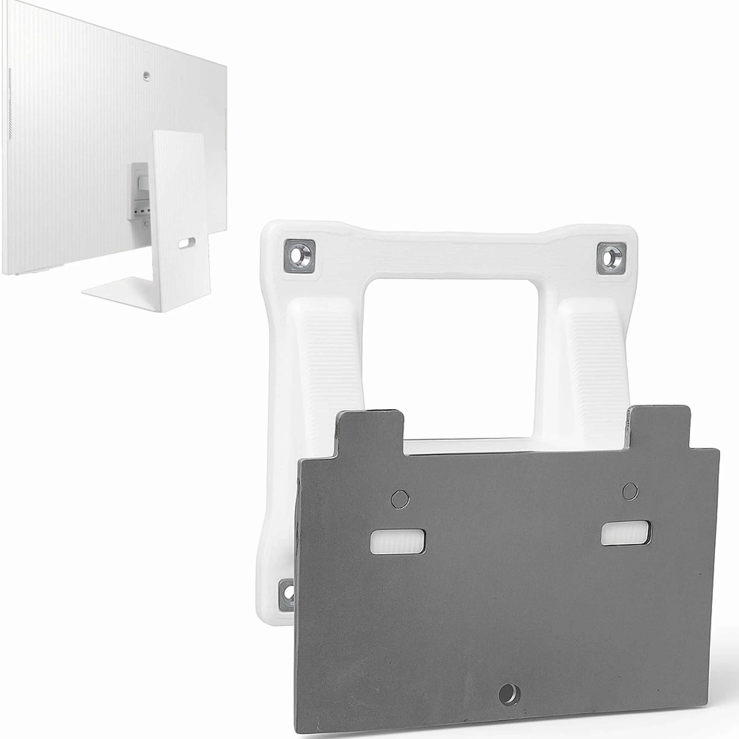 3IDEE Adapter VESA kompatybilny z Samsung M8 Smart Monitor (S32BM801UU 32", LS32BM) wraz z zestawem śrub - 75x75mm