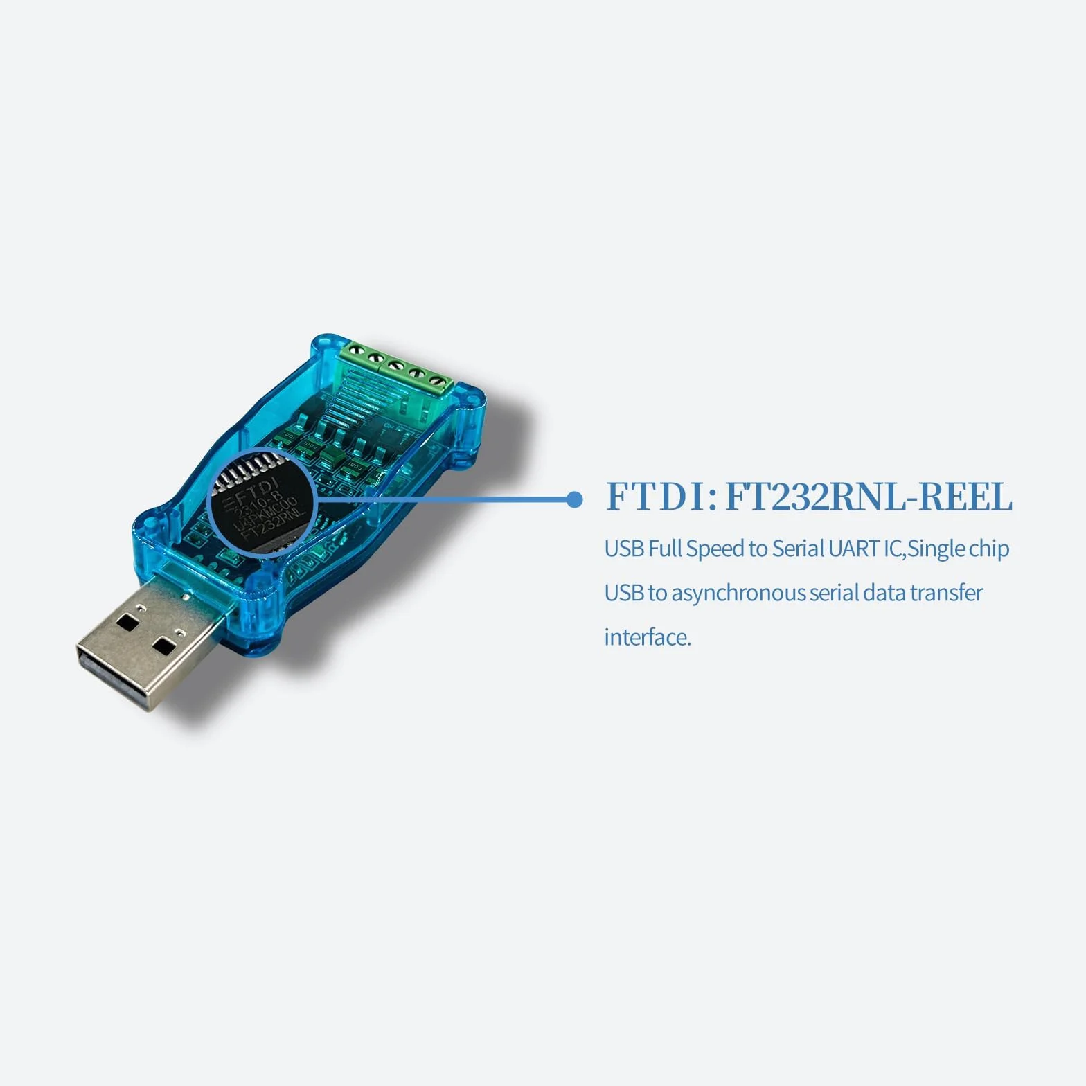DSD TECH SH-U11 Konwerter USB na RS485 RS422 z układem FTDI FT232R Praca dla Modbus
