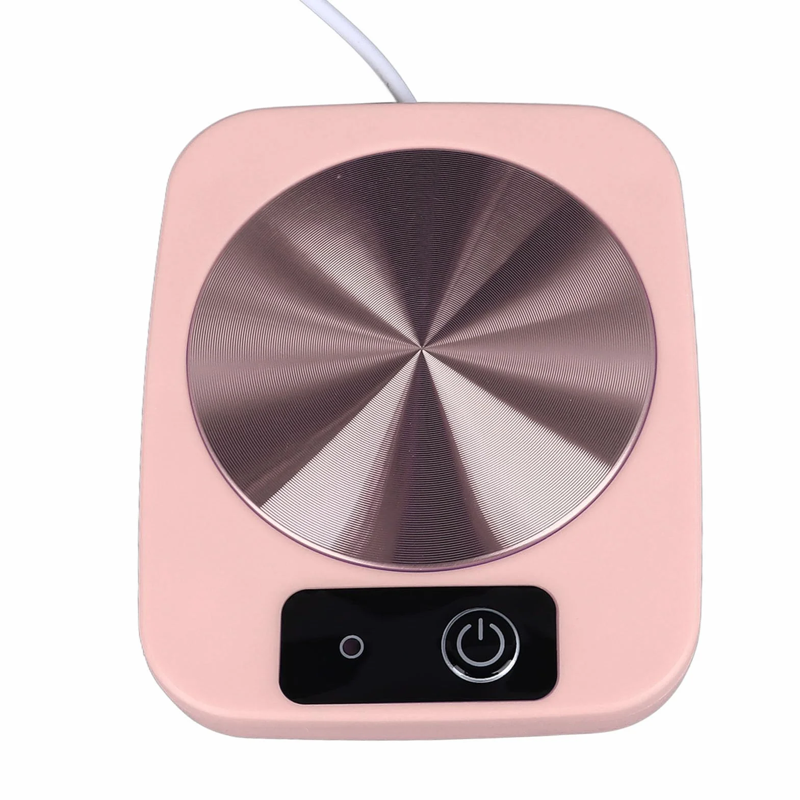 Cryfokt Podgrzewacz do Kawy, Inteligentny, Stała Temperatura, Zasilany Przez USB, Przenośny Podgrzewacz do Filiżanek do Biura, Podróży, Domu, Wodoodporny, Lekki, Kompaktowy, Odpowiedni do Gorących