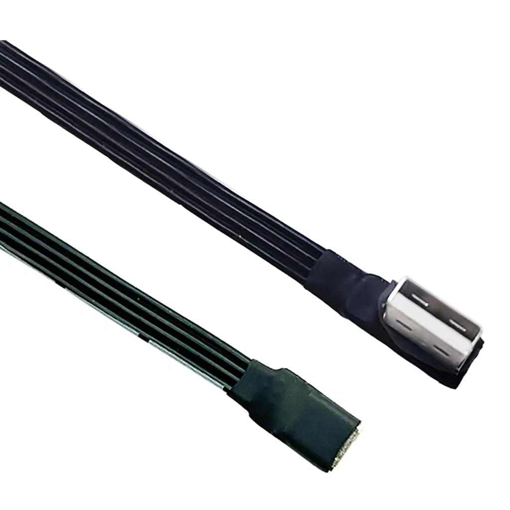 Trwałość płaski kabel USB męski na typ C żeński przedłużacz USB C do codziennego użytku