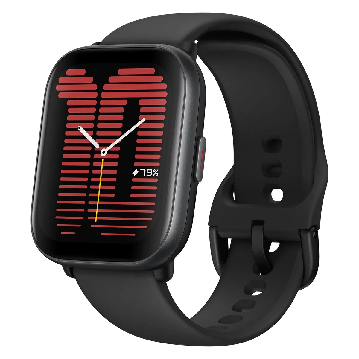Amazfit Active 42mm Smartwatch mit Zepp Coach, Readiness, GPS, Routennavigation, Bluetooth-Anruf, Musikspeicher, 14-Tage-Akku, współpracuje z Alexa