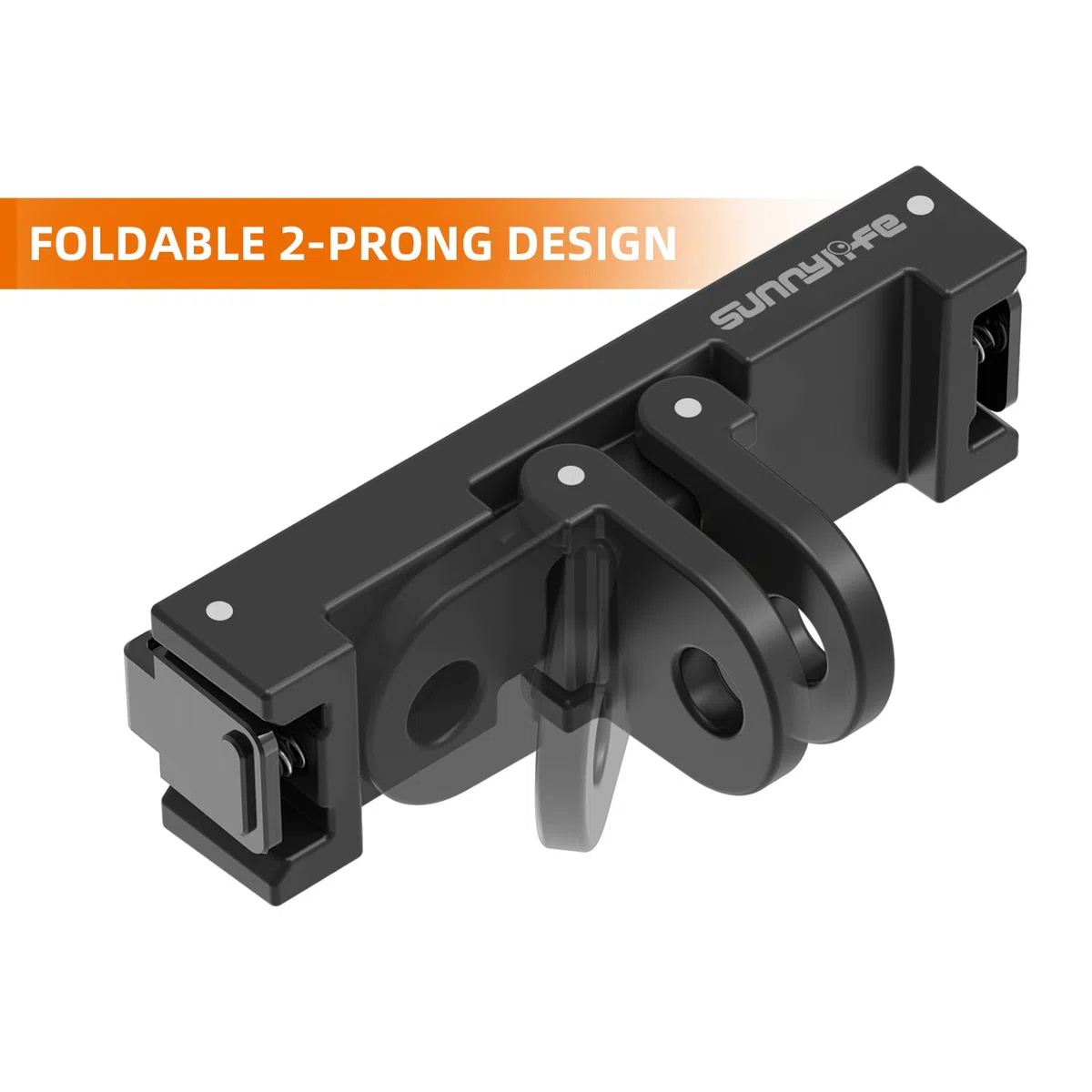 Magnetyczny adapter szybkiego zwalniania do kamery sportowej Insta360 GO 3 składany adapter uchwyt stojak 1/4 śruba i 2-bolcowy adapter do konwersji interfejsu