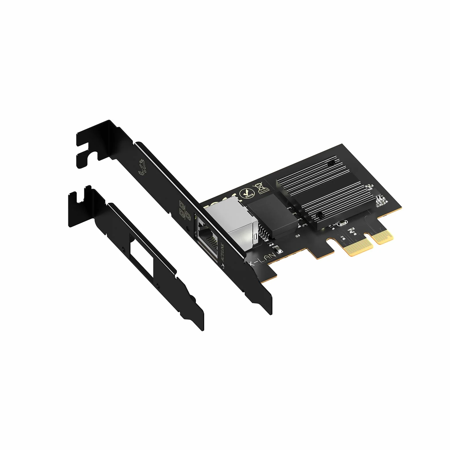 Karta sieciowa 2,5 Gbit PCIe I226-V dwuportowa LAN Multi-Gigabit NIC PCI Express
