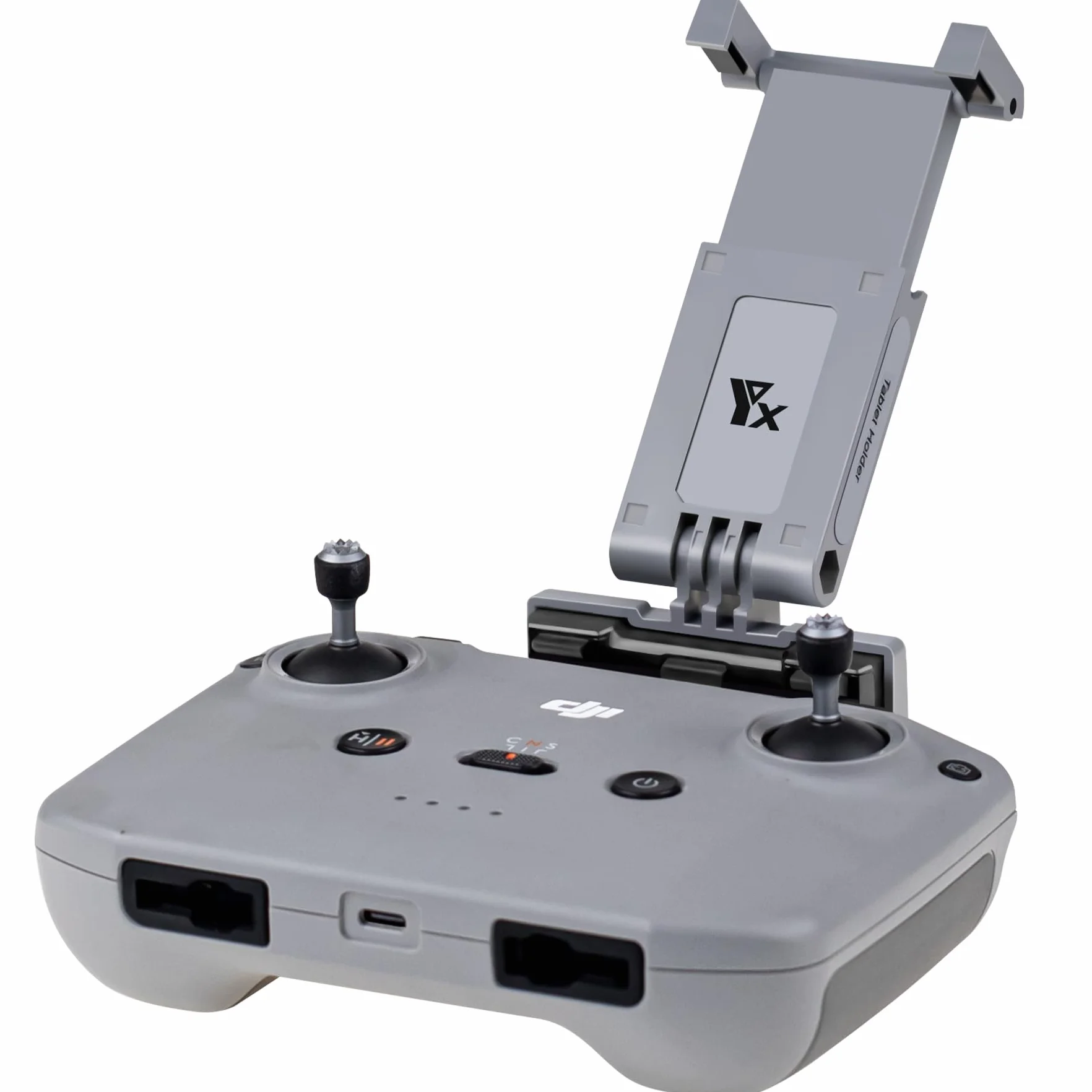Uchwyt na tablet 7,9-111 cali do DJI RC-N3 N2 N1 N1C pilot zdalnego sterowania (Neo, Air 3S/3/2/2S, Mavic 3/3 Classic, Mini 4K/2/2 SE, Mini 3/4 Pro dron) (szary)