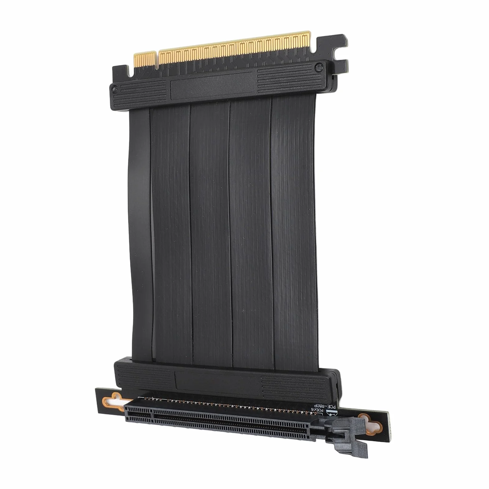Kabel przedłużający PCIe 4.0 X16, kabel rozszerzający GPU 26 GB/s High Speed z portem PCI Express 4.0, żeńskie złącze PCIe pod kątem 90 stopni do karty rozszerzenia GPU