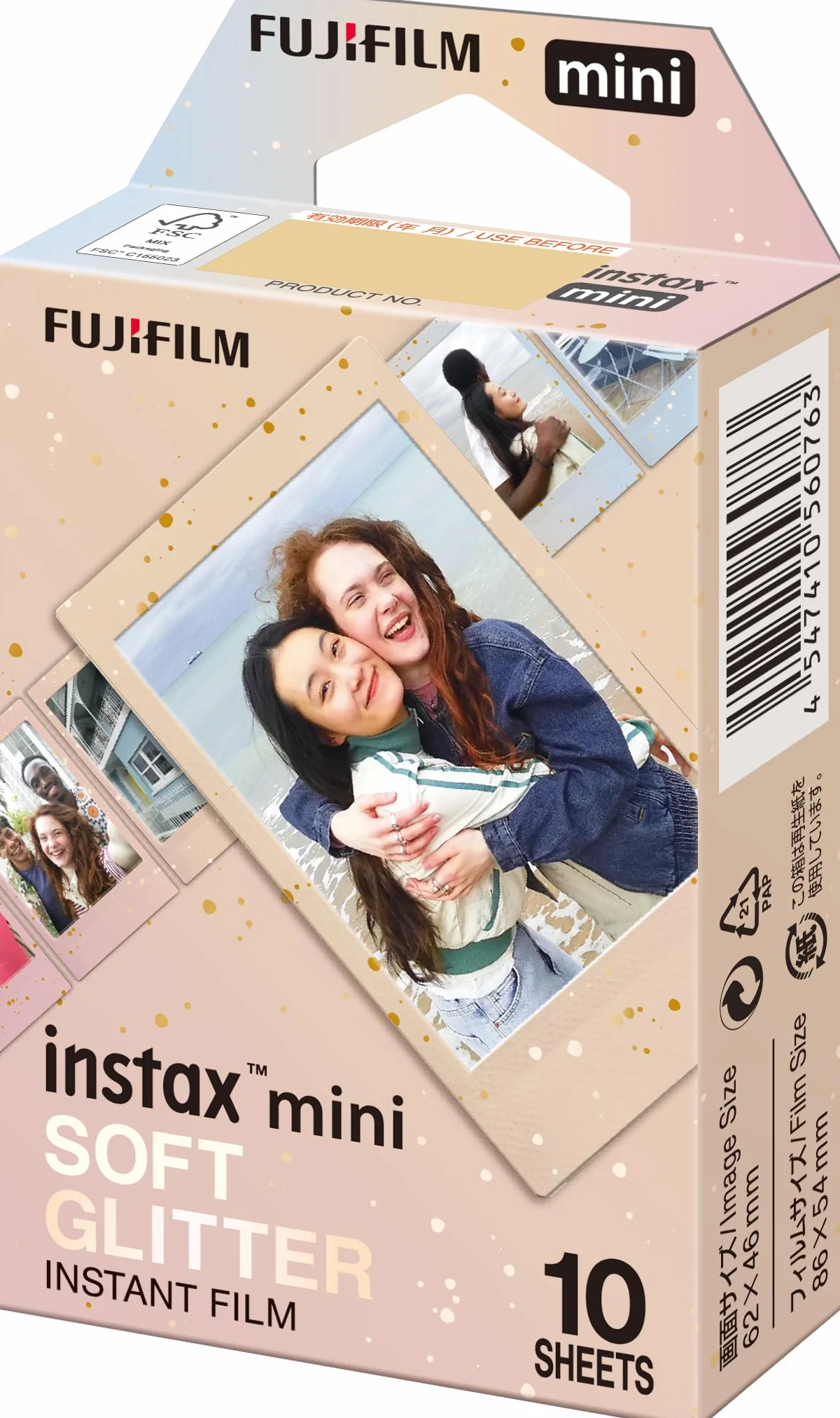 instax Natychmiastowe Wydruki w Formacie Karty Kredytowej, 10, ISO800