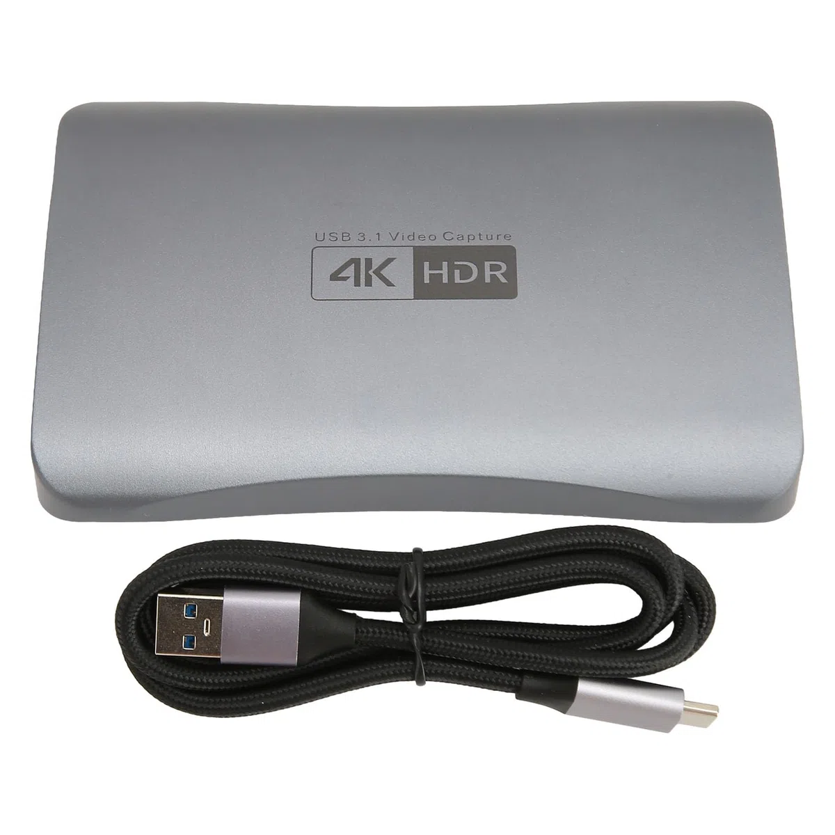 KUIDAMOS Karta Przechwytująca Wideo USB 3.1 4K HD Doskonała kompatybilność Podczas Strumieniowego Przesyłania Gier PC 1 Jednostka Trwała (HC-368)